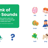 Word Sounds: Middle & Ending Sounds