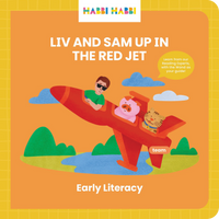 Liv and Sam Up in the Red Jet A Decodable Story
