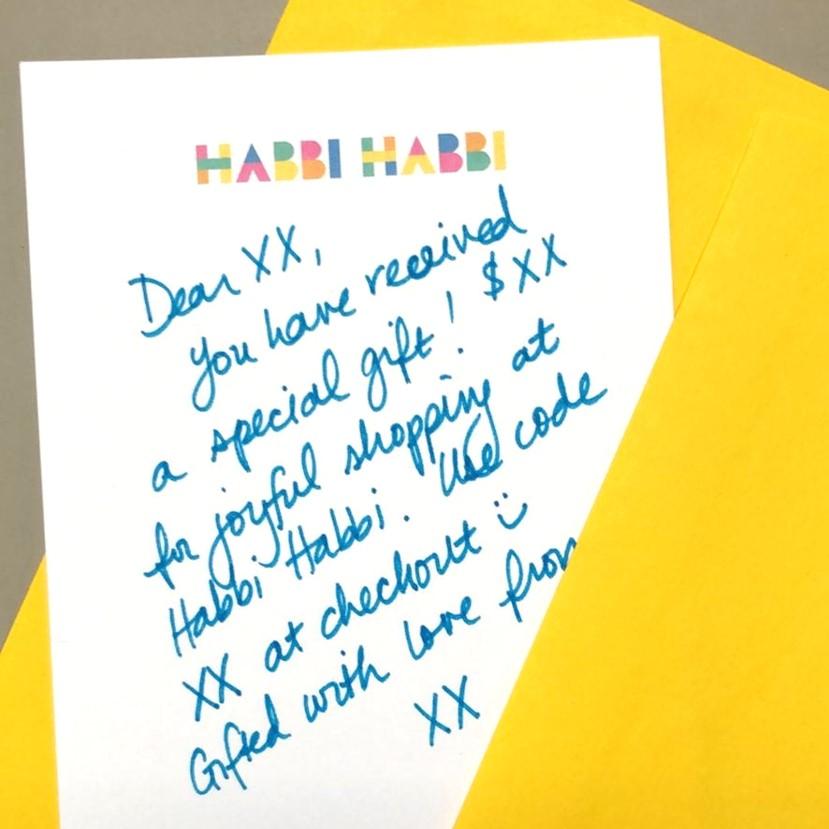 $150 Habbi Habbi Gift Card