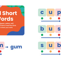 Reading Words with Short Vowel U