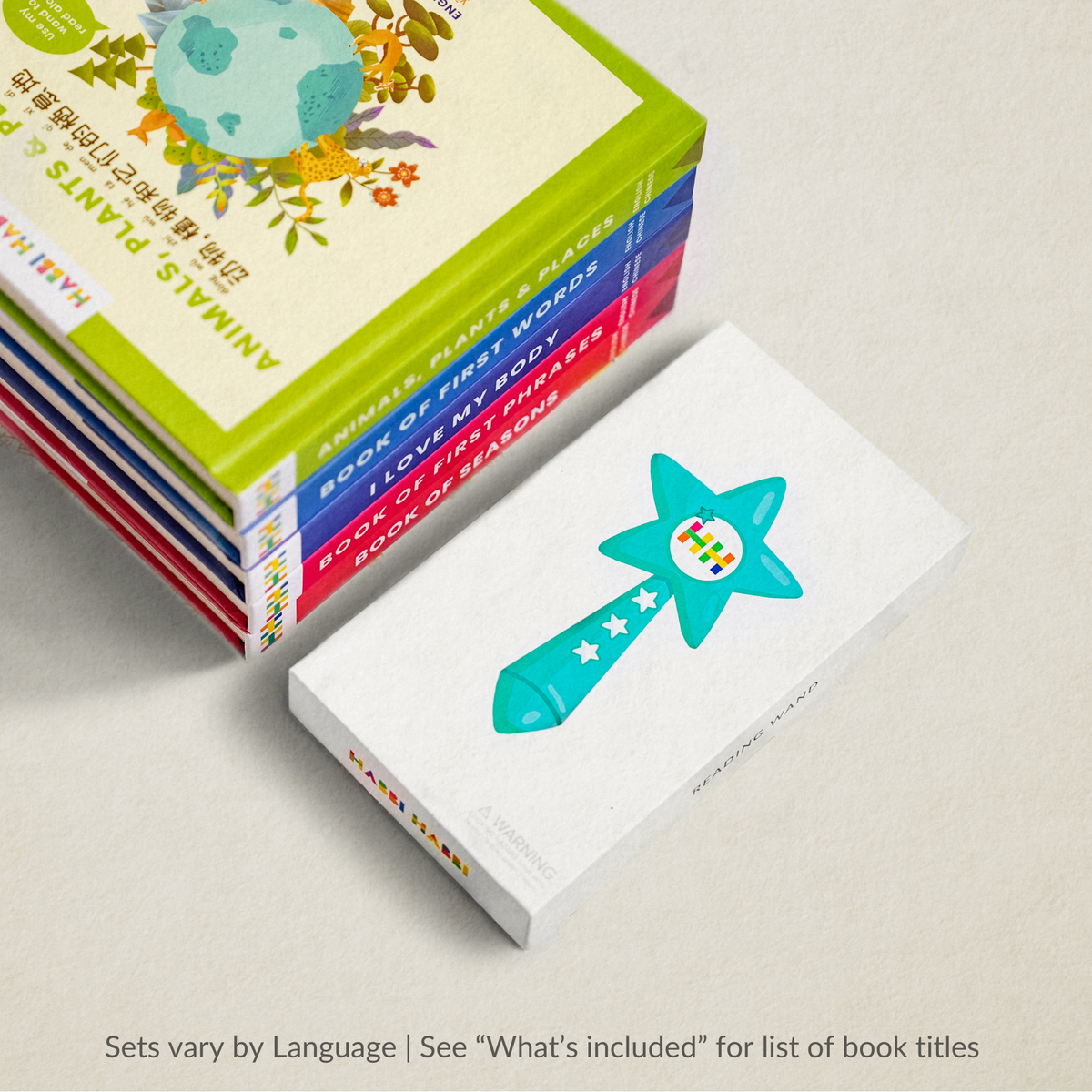 Bilingual Starter Set (Wand + 5 Books)