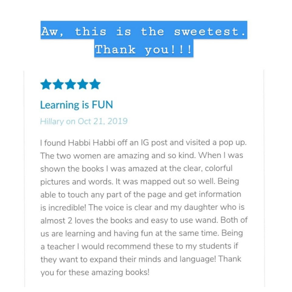 Customer review