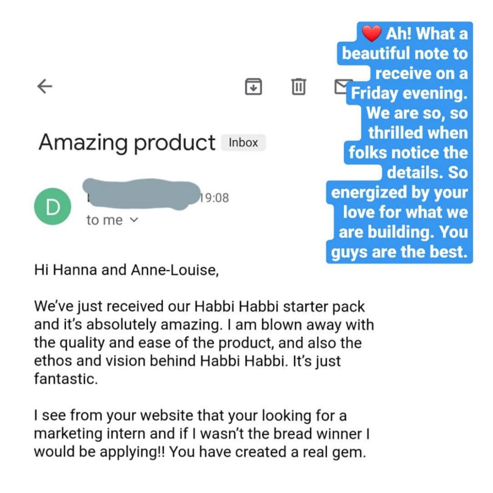Customer review
