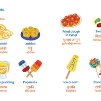 Foodie Friends Habbi Habbi Bilingual Books for Kids